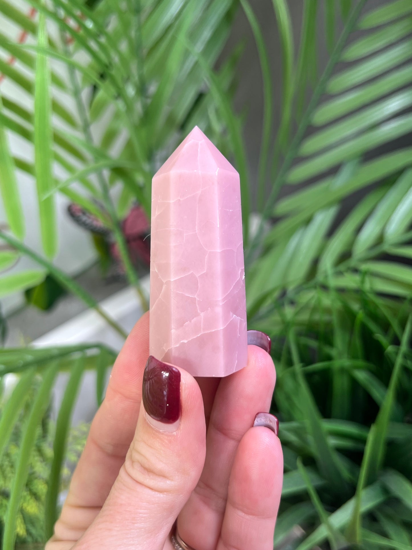 Pink opal towers