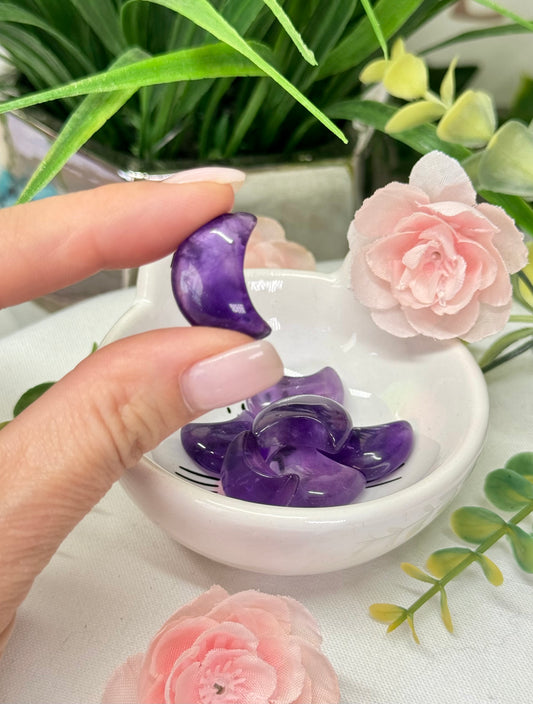 Juicy mini amethyst moons