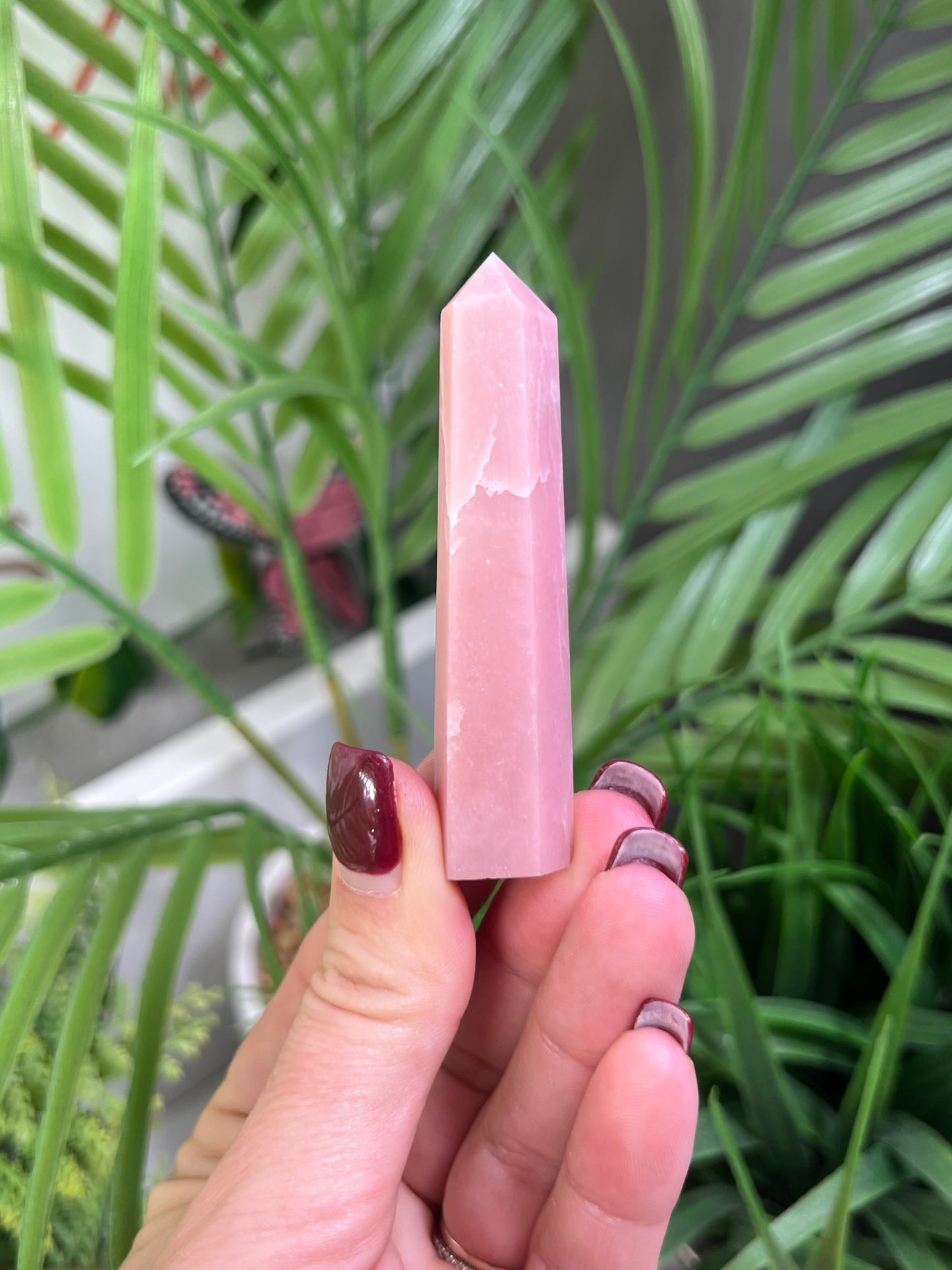 Pink opal towers