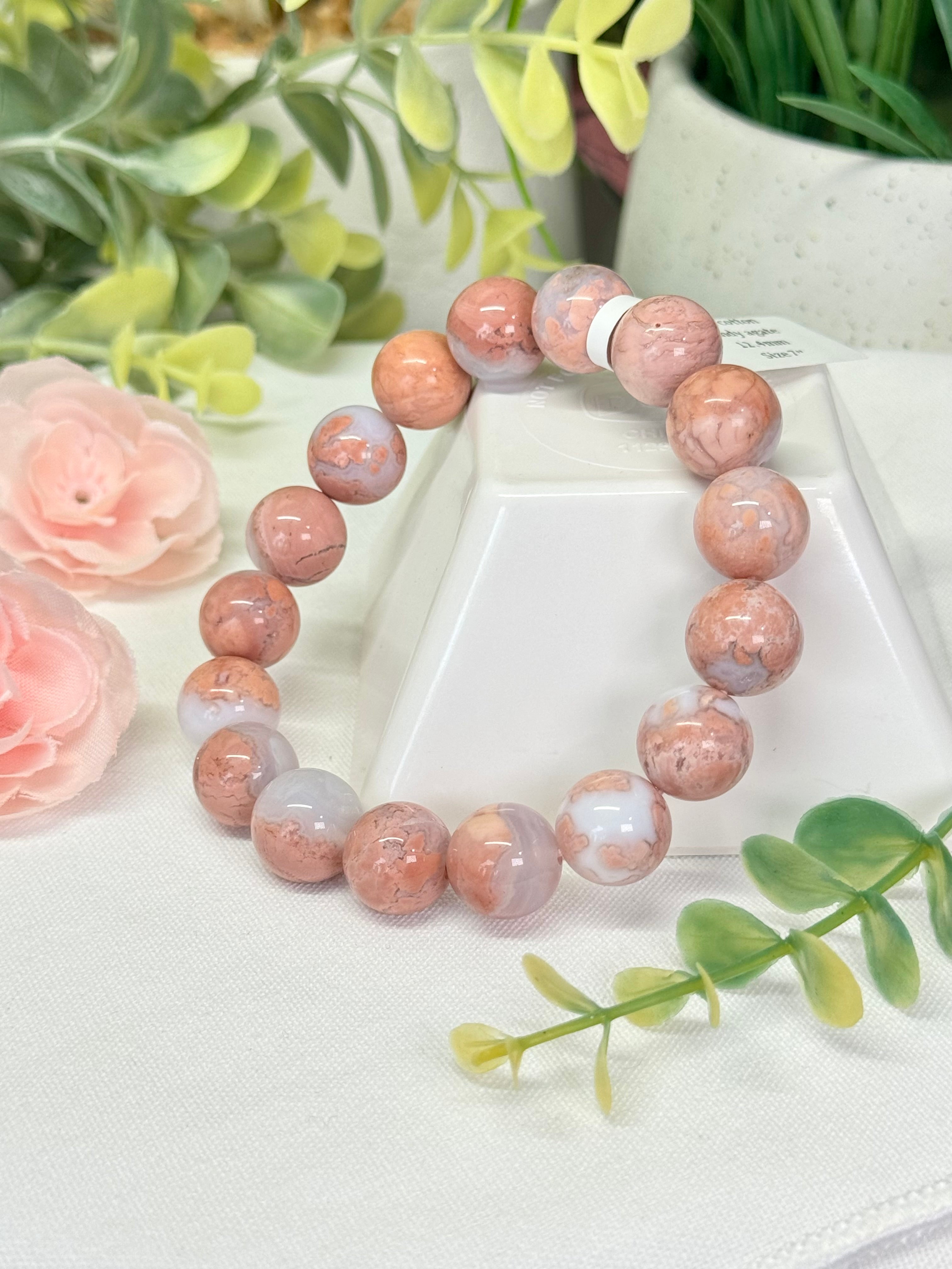 Pink Agate buying Bracelet