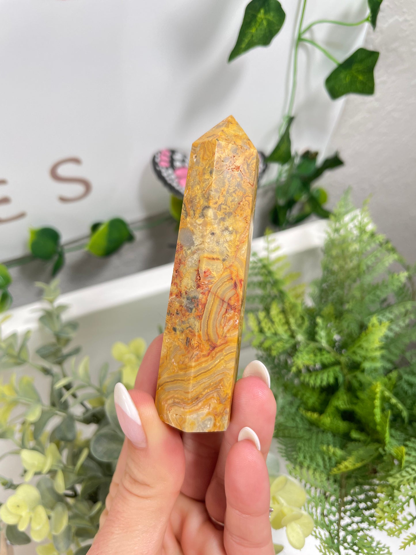 Crazy lace agate towers