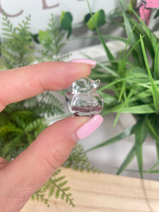 Mini Garden Quartz duck