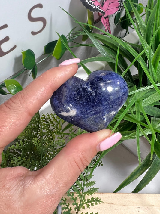 Sodalite heart